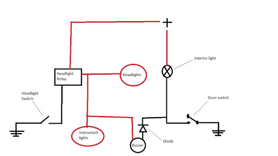 Hilux headlight warning buzzer - How To DIY - Hilux 4x4 Forum