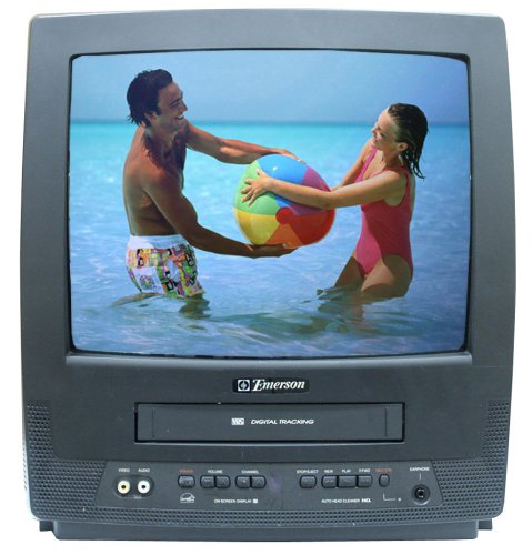 Emerson EWC1303 13-Inch TV/VCR Combo Emerson Tv
