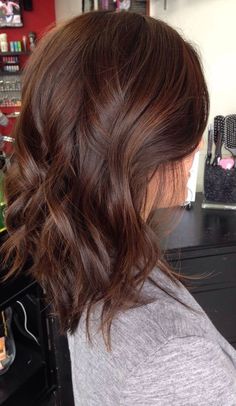 milk chocolate hair color with caramel highlights - Google Search More