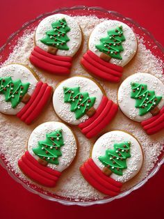 Snowglobe cookies