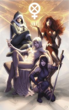 X-Women Comic Con Print by AlexGarner