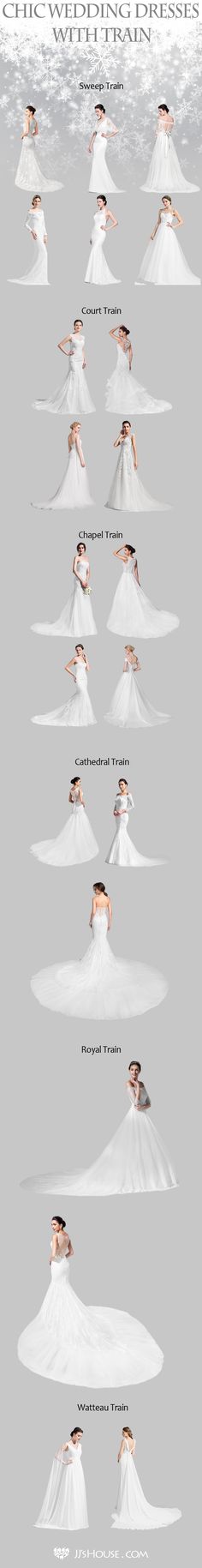 CHIC Wedding Dresses With TRAIN! CHOOSE ONE NOW! <a class="pintag searchlink" data-query="%23weddingdress" data-type="hashtag" href="/search/?q=%23weddingdress&rs=hashtag" rel="nofollow" title="#weddingdress search Pinterest">#weddingdress</a>