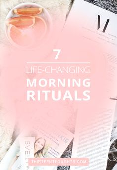 7 Life-changing morning rituals