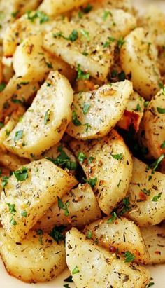 Italian Roasted Garlic and Parmesan Potatoes More