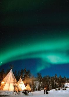 Aurora Borealis (Northern Lights) in Canada