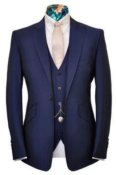 The Turner Navy from William Hunt Savile Row / Navy 3 Piece Suit / ??795.00