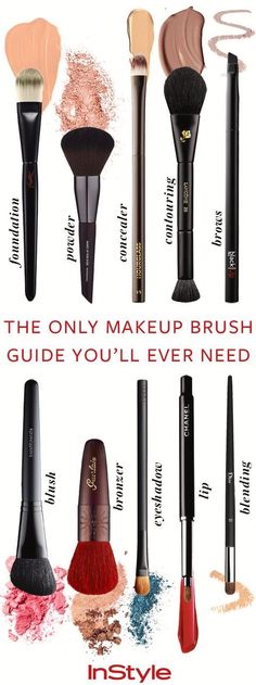 Deciphering which makeup brush to use just got a whole lot easier.