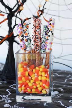 Halloween Baby Shower Food Easy Halloween Party Food <a class="pintag" href="/explore/halloween/" title="#halloween explore Pinterest">#halloween</a> <a class="pintag" href="/explore/food/" title="#food explore Pinterest">#food</a> <a class="pintag" href="/explore/dessert/" title="#dessert explore Pinterest">#dessert</a> <a href="http://www.loveitsomuch.com" rel="nofollow" target="_blank">www.loveitsomuch.com</a>