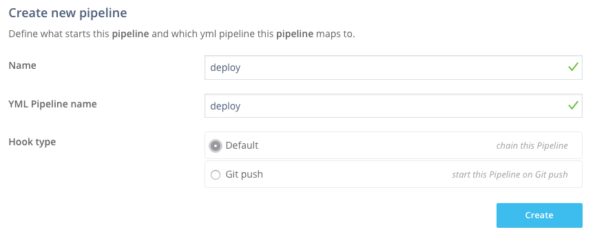 Wercker pipeline