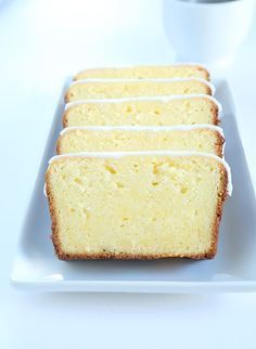 Gluten Free Iced Lemon Pound Cake. Just like Starbucks makes, but gluten free for you!