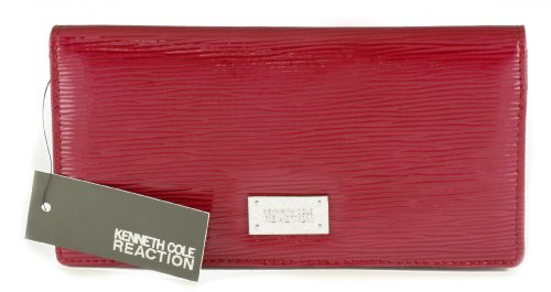 Kenneth Cole Reaction Small Croco Clutch Style 112513/885 (Red) Wallets