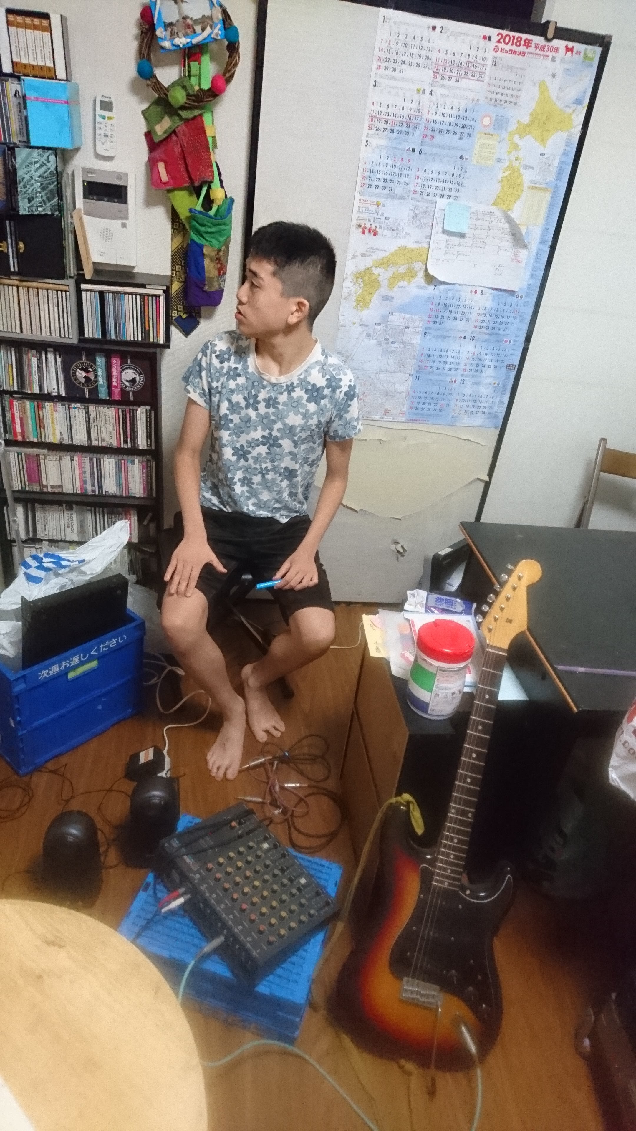 2018/07/29 Sun�@�Ƃ��݂� ���� ���A�������܂��B���_�C���u�������������Z�b�V�����v�B