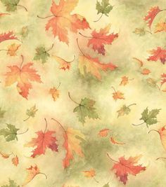 &quot;Autumn Inspirations Susan Winget Floating Leaves Fabric, , hi-res&quot; for napkins?