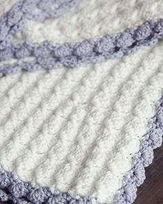 Vintage Chic Free Crochet Baby Blanket Pattern