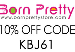 BornPrettyStore 10% off coupon code: KBJ61