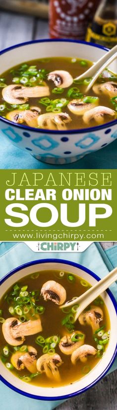 Japanese Clear Onion Soup