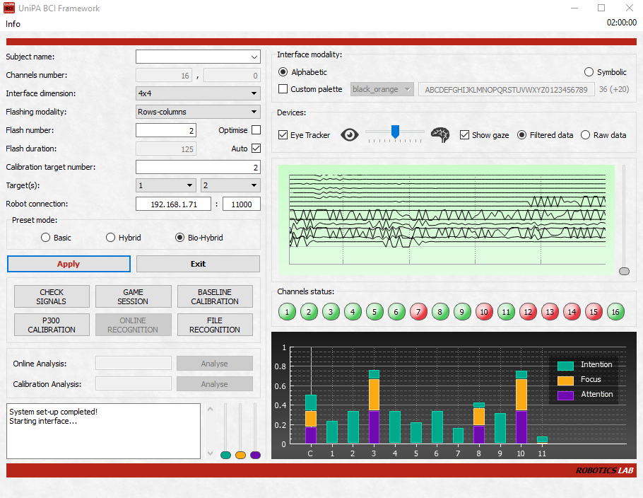 UniPA BCI Framework