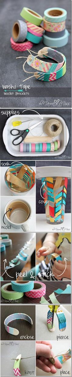 100 Creative Ways to Use Washi Tape DIYReady.com | Easy DIY Crafts, Fun Projects, & DIY Craft Ideas For Kids & Adults
