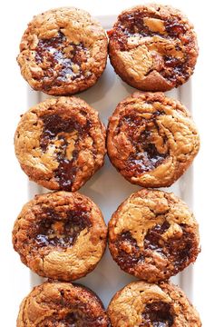AMAZING 1 Bowl PB&J Muffins! Naturally sweetened <a class="pintag" href="/explore/vegan/" title="#vegan explore Pinterest">#vegan</a> <a class="pintag" href="/explore/glutenfree/" title="#glutenfree explore Pinterest">#glutenfree</a>. Made Just Right. Plant Based. Earth Balance.