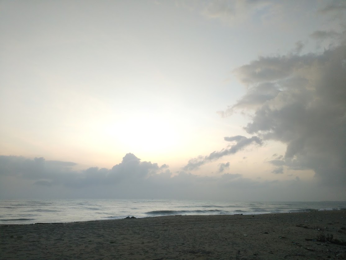 Lever de soleil sur la plage, Malaisie