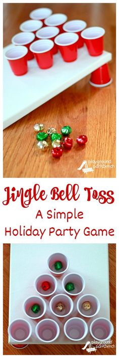 Holiday Party Games - Jingle Bell Toss