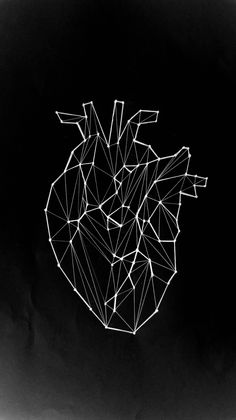 geometric anatomical heart drawing - Cerca con Google