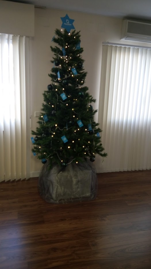 árbol de navidad de empresa Publicredit