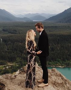 This is a great idea for engagement photos. Living in Oregon, we&#39;d be able to get some beautiful views.