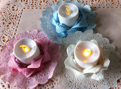 electric tealight holders