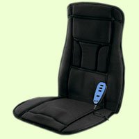 New Conair Bm1rl Body Benefits Heated Massaging Seat Cushion 4 powerful massage motors Heat therapy Back Massager With Heat