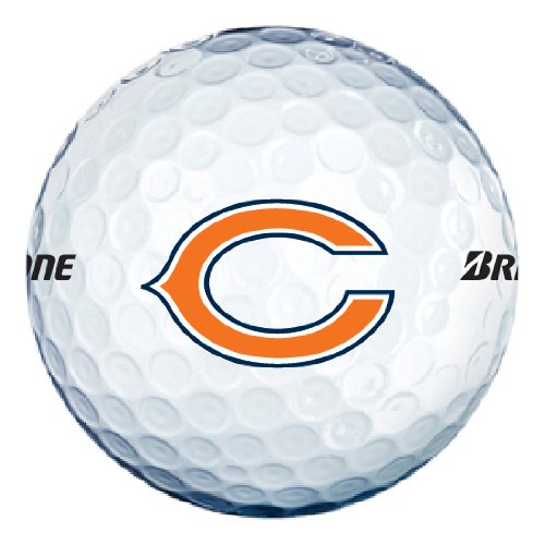 NFL Chicago Bears 2012 e6 Logo Balls Bridgestone Golf