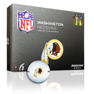 NFL Washington Redskins 2012 E6 Golf Ball Bridgestone Golf