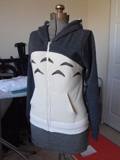 Totoro hoodie. I'm not even into Totoro and this thing is pretty cool!