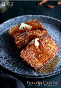 Pumpkin Bread French Toast ??? Low Carb and Gluten Free