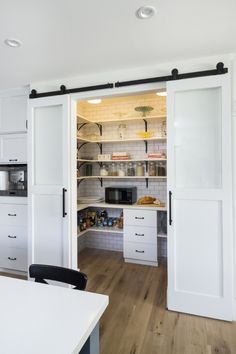 Home Inspiration- Pantries via A House in the Hills
