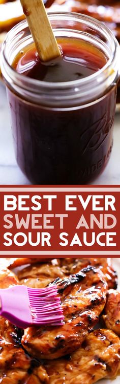 BEST EVER Sweet and Sour Sauce... A delicious blend of flavors and ingredients come together to create the BEST EVER Sweet and Sour Sauce. This recipe is perfect to lather, coat or dip your food in!