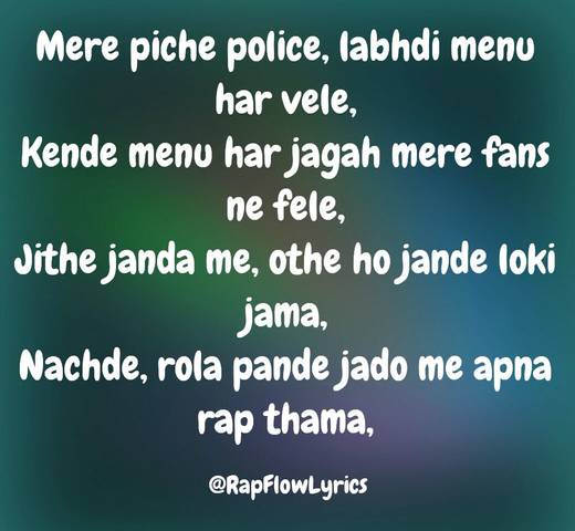 Punjabi Rap Quotes - Rap Flow Lyrics | Attitude