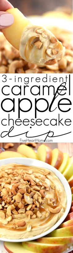 Caramel Apple Cheesecake Dip H