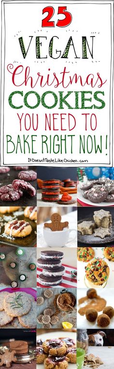 25 Vegan Christmas Cookies You Need To Bake Right Now! <a class="pintag searchlink" data-query="%23itdoesnttastelikechicken" data-type="hashtag" href="/search/?q=%23itdoesnttastelikechicken&rs=hashtag" rel="nofollow" title="#itdoesnttastelikechicken search Pinterest">#itdoesnttastelikechicken</a>