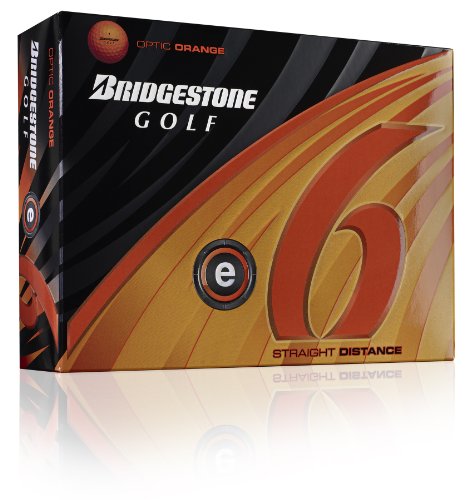 Bridgestone E6 Optic Orange Golf Ball (2011 Model) Bridgestone Golf