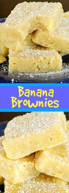 Incredible Banana Brownies - moist, fudgy, AMAZING!