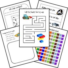 Learning with LEGO {junior version!} | Walking by the - Can&#39;t wait to try Lego fun with letters, measuring and counting! Great for pre-k and kindergarten!!!