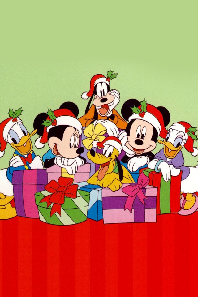 Disney Christmas | Apple iPhone Wallpapers