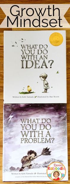 Are you teaching your students about growth mindset? These books by Kobi Yamada???