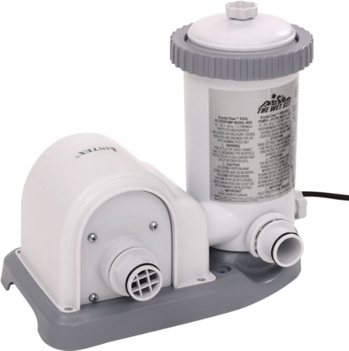 Intex 1500 GPH Above Ground Pool Filter Pump REPLACEMENT ONLY WITH HOSES Intex Pool Filter Pump