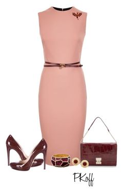 &quot;Victoria Beckham Dress&quot; by pkoff ??? liked on Polyvore featuring Victoria???