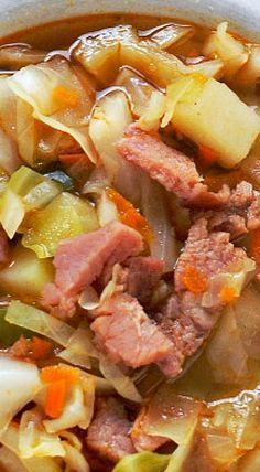 Ham and Cabbage Soup ???