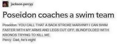 My swim coach has said scarily similar sentences to the team