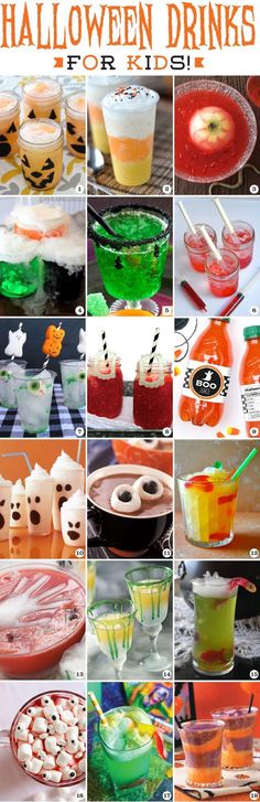 Halloween Drinks for Kids