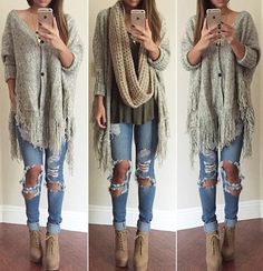 $26.99 for Back to School Time. Faster Shipping! Feminine and stylish! This cardi is a must for you free spirits out there! Plus it has an amazing fringe trim!